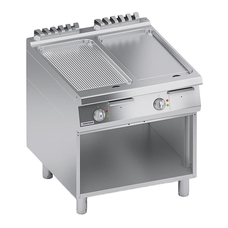Поверхность жарочная VEROTERM VT4FBEP10VVR 2 зоны, комбинированная напольная