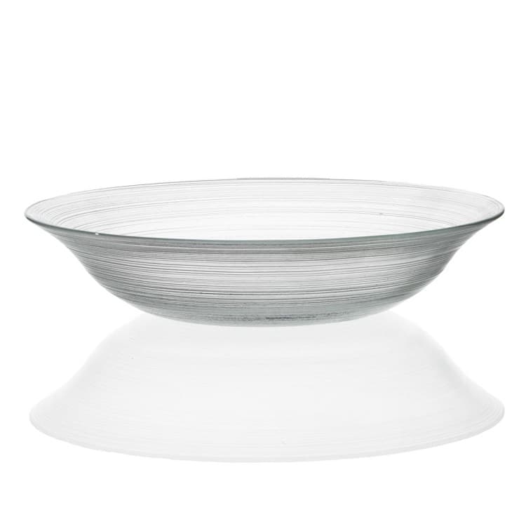 Салатник ARDACAM Circle ARD 10124.1 d 22,5 см h 4,8 см (стекло, прозрачный)