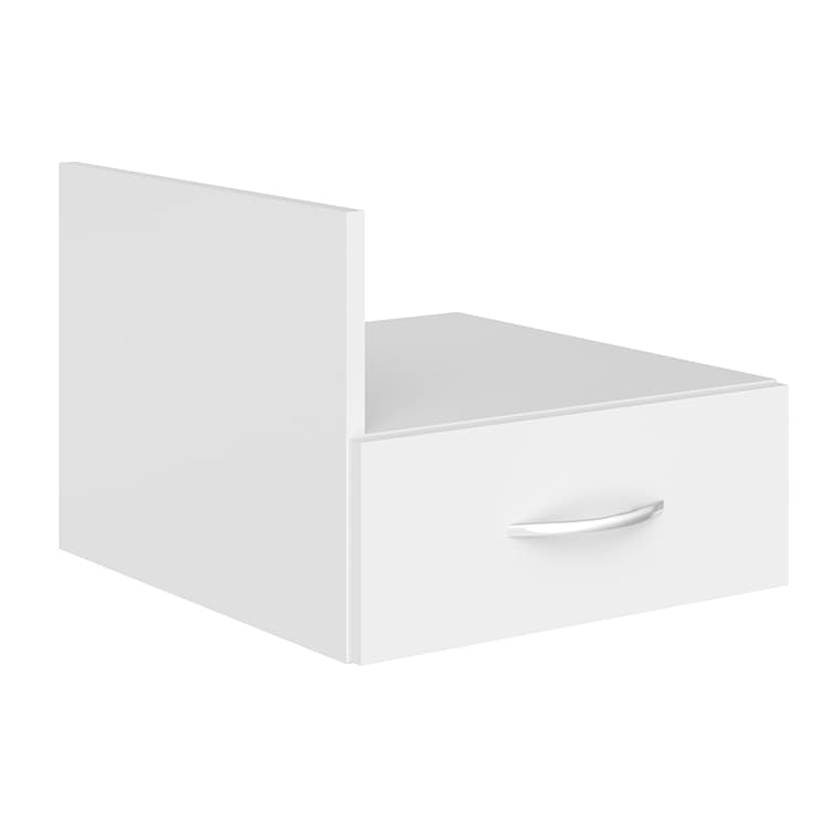 Тумба подвесная с 1-м ящиком Skyland SC-1V.1 белый 412х450х323/163 SIMPLE