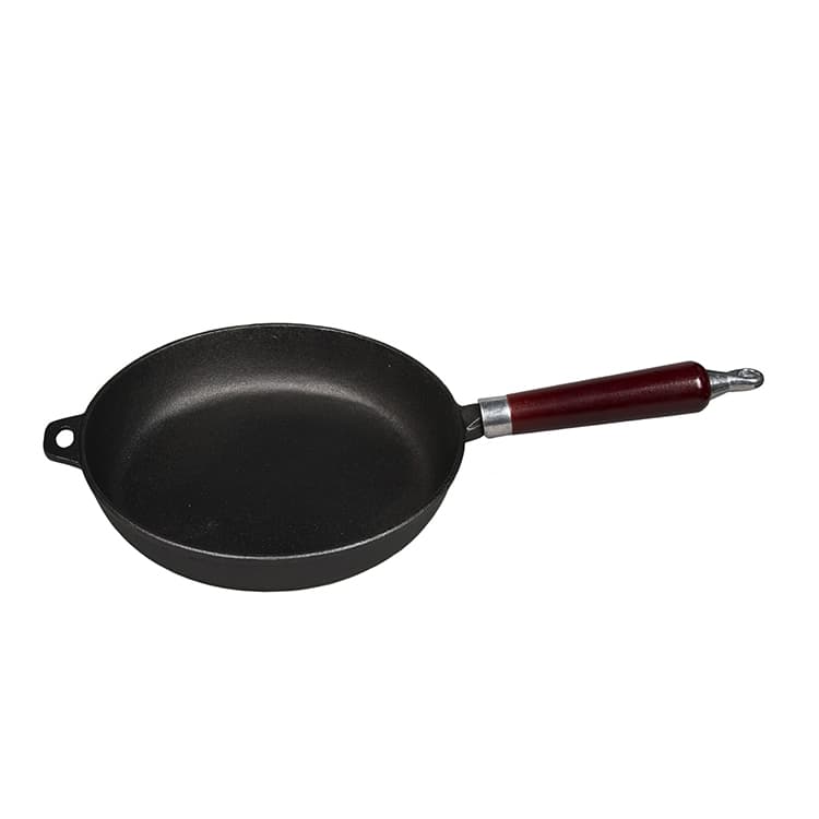 Сковорода P.L. Proff Cuisine 28 см, с дерев. ручкой чугун, арт. 92001135