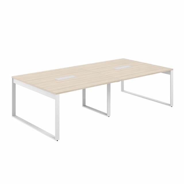 Стол для переговоров 2800х1438х750 Norden Allegro AG.2814.AR.72.WH