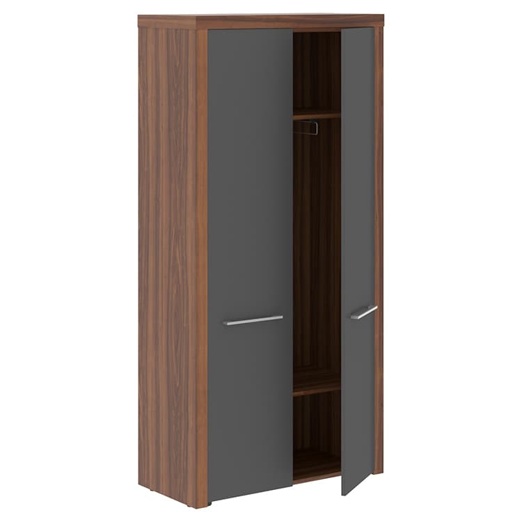 Гардероб Skyland ZCW 85 антрацит/орех даллас 964х452х1984 ZENN