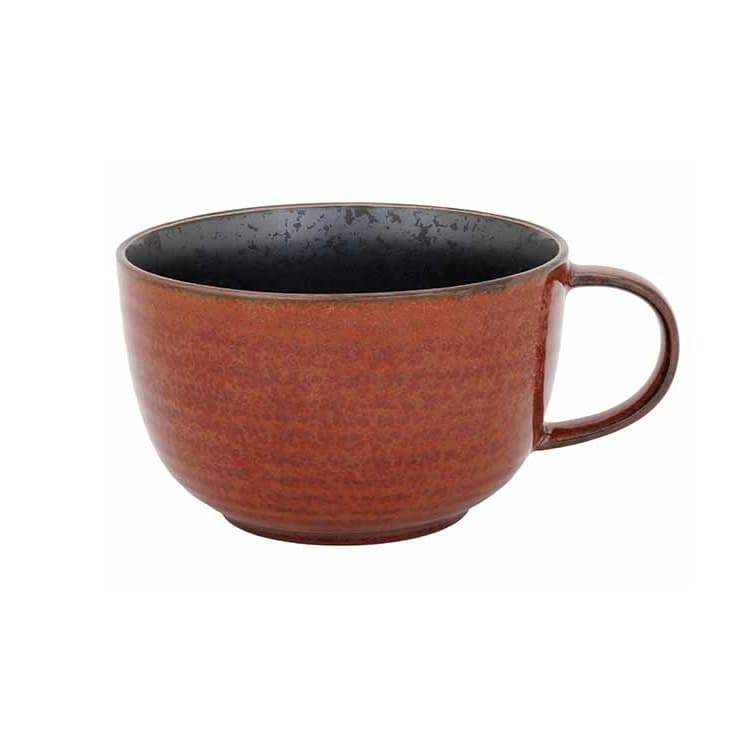 Суповая чашка с ручкой 500 мл, d 12,5 см h 8 см CosyTrendy Elements Maroon 5697031