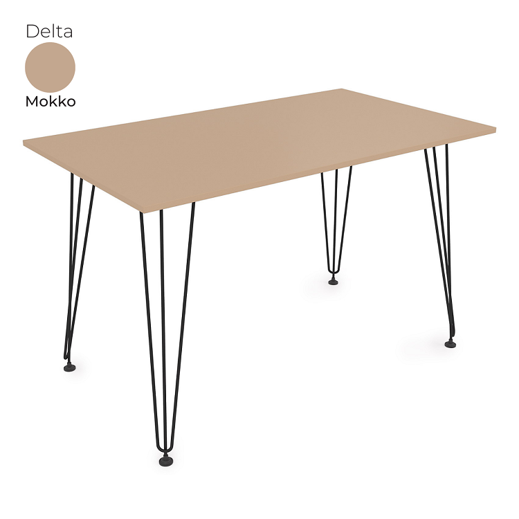 Стол обеденный прямоугольный Алсав 21Delta.008 Mokko