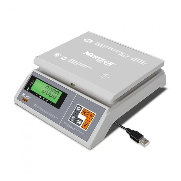 Порционные весы MERTECH M-ER 326 AFU-3.01 "Post II" LCD USB-COM