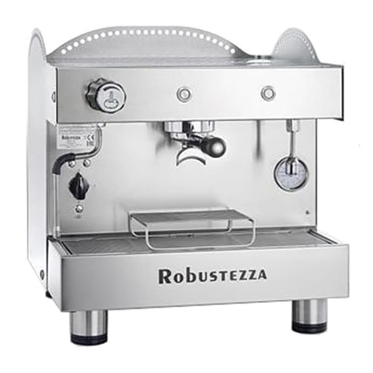 Кофемашина полуавтоматическая ROBUSTEZZA BZB1MMIXIL СТАЛЬ+ВЫСОК ГРУП+ЭКОНОМАЙЗ+ПОДСВЕТ 1ФАЗА