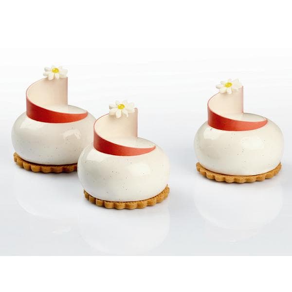 Форма силиконовая PAVONI PAVOFLEX для пирож. 3D "Планета" d66мм h34мм, 93мл, 12 ячеек