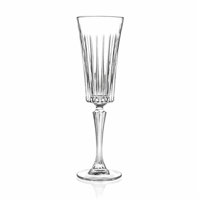 Бокал-флюте для шампанского 210 мл хр. стекло Style TimeLess RCR Cristalleria [6], арт. 81262005