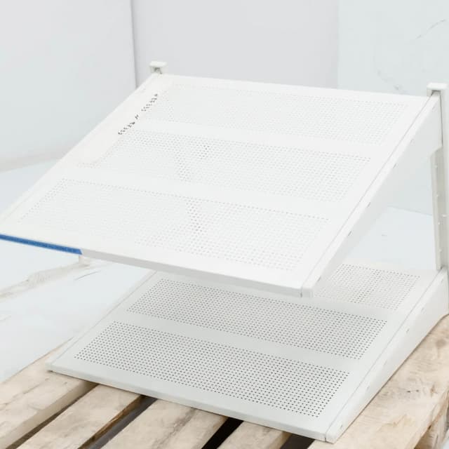 Полка навесная двухъярусная 650х600х560 Ikea Algot арт. УТ-00087332 (Восстановленное 1 шт)