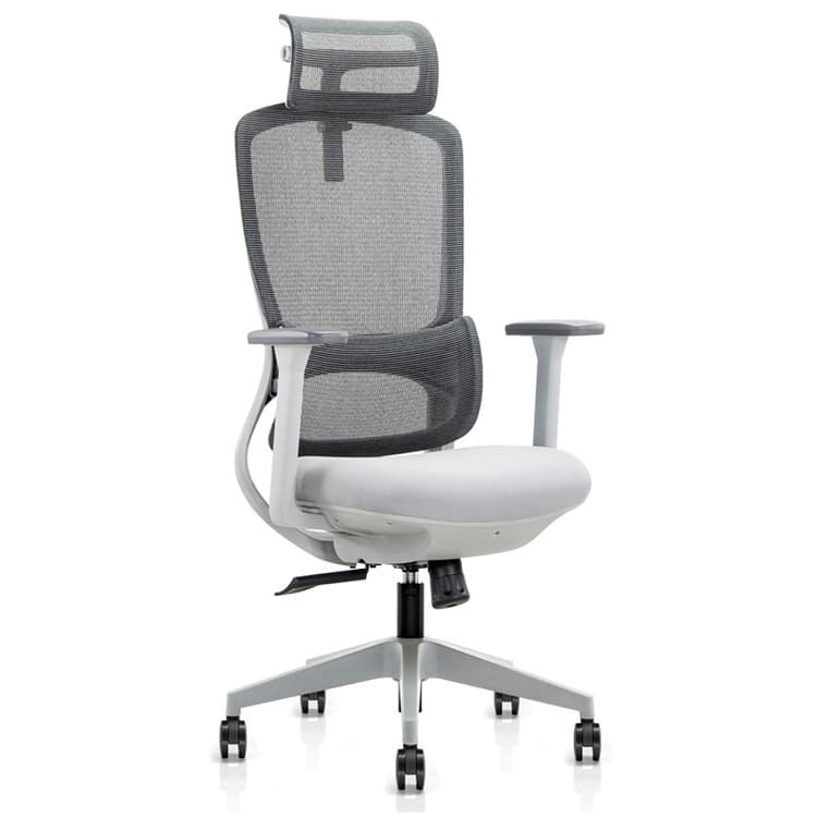 Кресло офисное Riva Chair Skill (6245A-HS) серый
