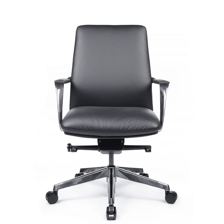 Кресло Pablo-M B2216-1 Чёрный (3A MND9901) натуральная кожа