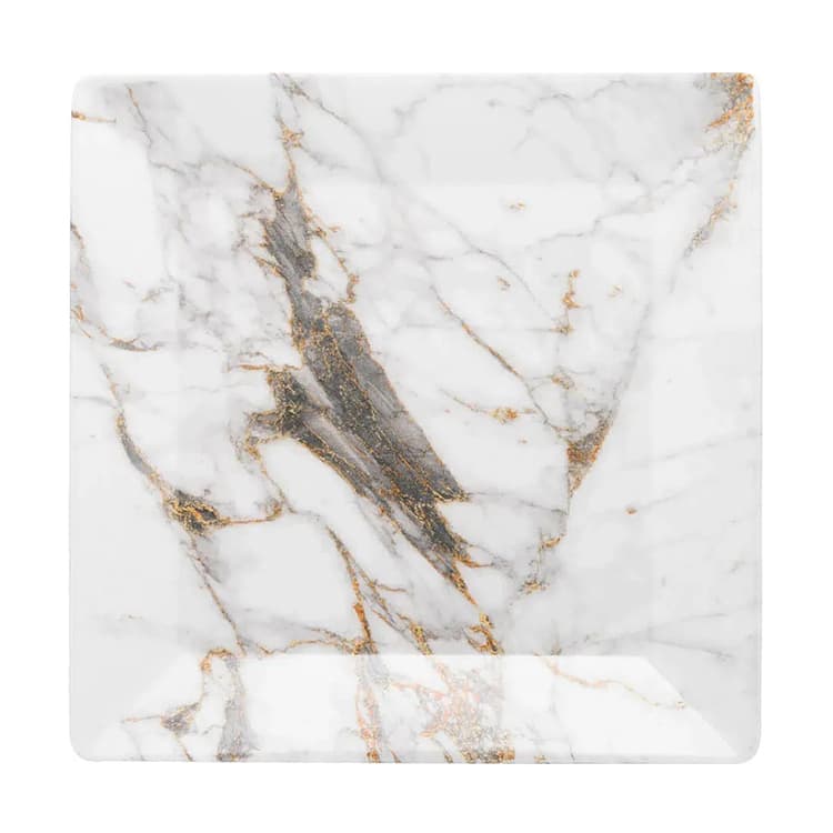 Тарелка мелкая квадратная GOLDEN STONE 26,5X26,5CM Oxford 092134, GA02-2471