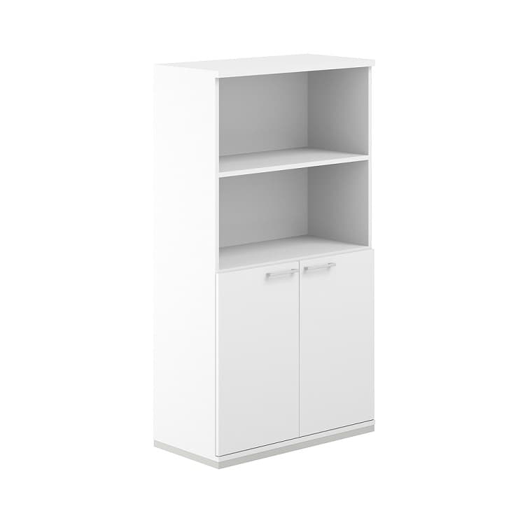 Шкаф полуоткрытый Norden Allegro AG.218.WH.WH.WH