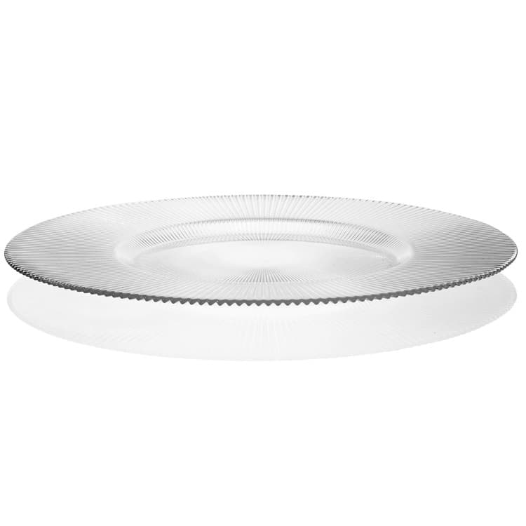 Тарелка ARDACAM Aria ARD 8870.1 d 35 см h 1,8 см (стекло, прозрачная)