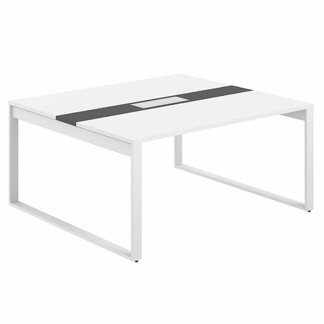 Стол для переговоров 1600х1638х750 Norden Allegro AG.2-1616.WH.72.WH.AN