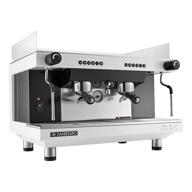 Кофемашина Sanremo Zoe SED Tall 2 гр. белая
