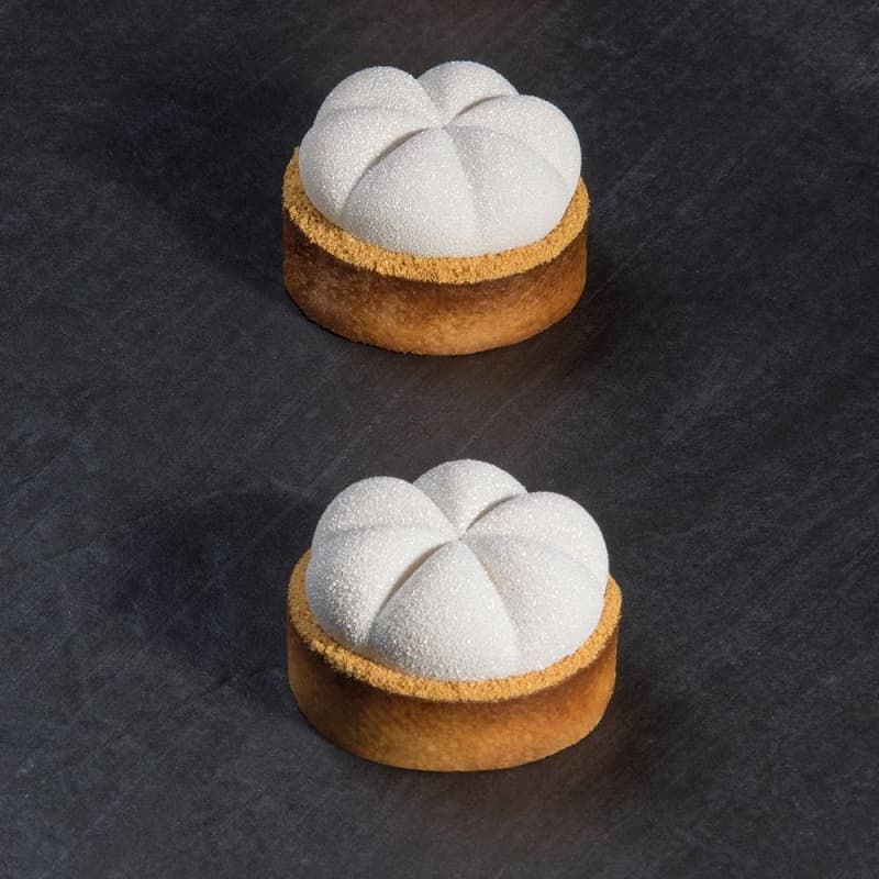 Форма силиконовая PAVONI PAVOFLEX для пирож. 3D "Charm" d60мм h21мм, 46мл, 8 ячеек