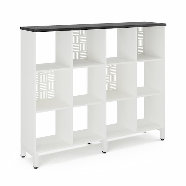 Стеллажная система SQ-3Х4 white/wood