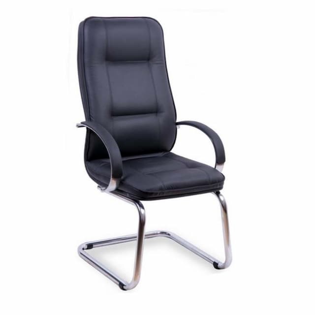 Конференц кресло Мирэй Филадельфия хром конференц, кожзам