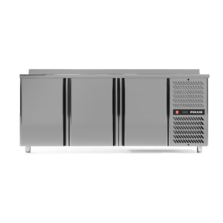 Стол холодильный POLAIR BAKERY TM3EN-G с бортом