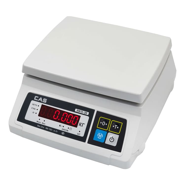 Весы порционные электронные CAS SWII-20W