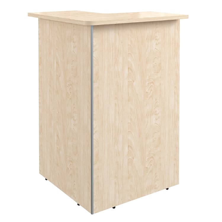 Стойка рецепции угловая Skyland DMC 88(R) бук тиара 800х800х1200 DEX