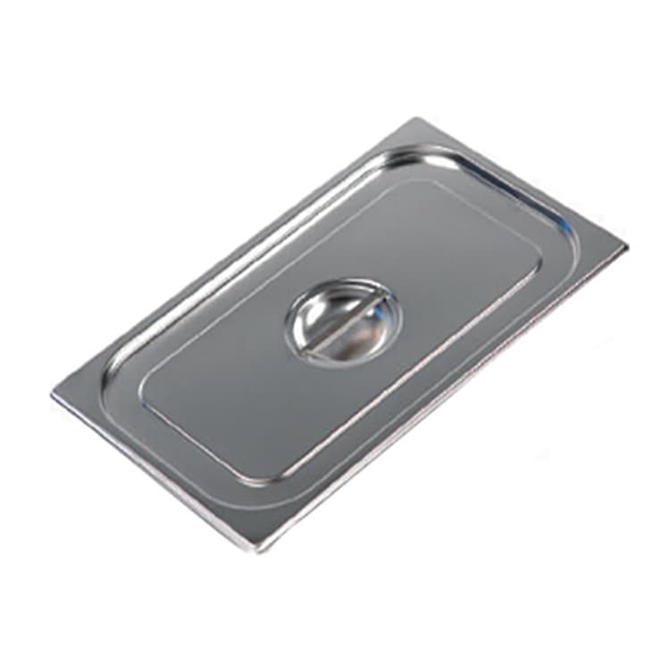Крышка для гастроемкости Hurakan GD 1/3 (325x176) нерж. сталь