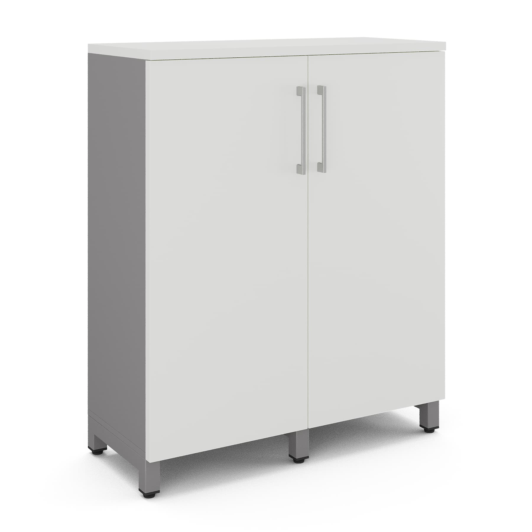 Шкаф распашной Kobor HR/3-90/40/M aluminum/premium