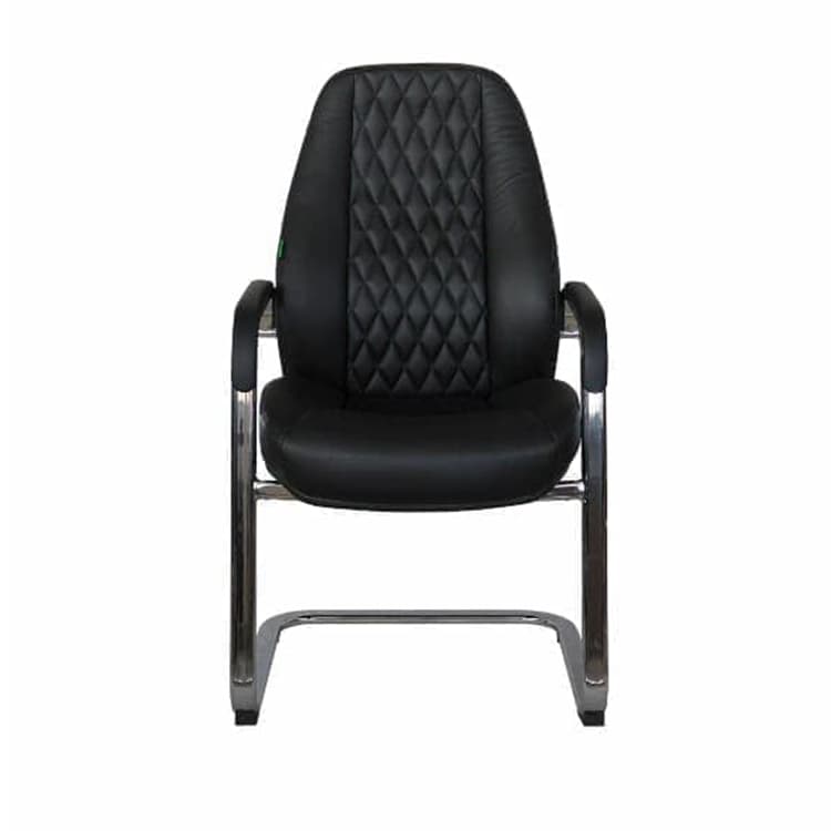 Кресло RV DESIGN Orso-SF F385 нат.кожа чёрный (А8)
