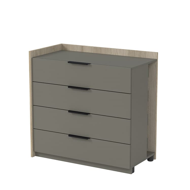 Модуль тумбы с ящиками начальный Алсав MAGNETIC 15ТЯ-Н.809 (884х460х860) okwood/terra