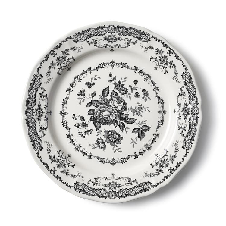 Блюдо круглое 30,9 см Bitossi Rose Black BID00428
