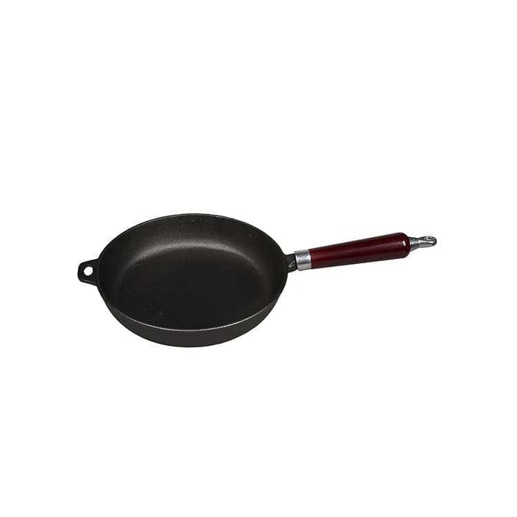 Сковорода P.L. Proff Cuisine 20 см, с дерев. ручкой чугун, арт. 92001131