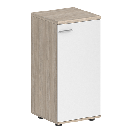 Шкаф низкий правый Norden Сигма SG.816.OL.WH.R