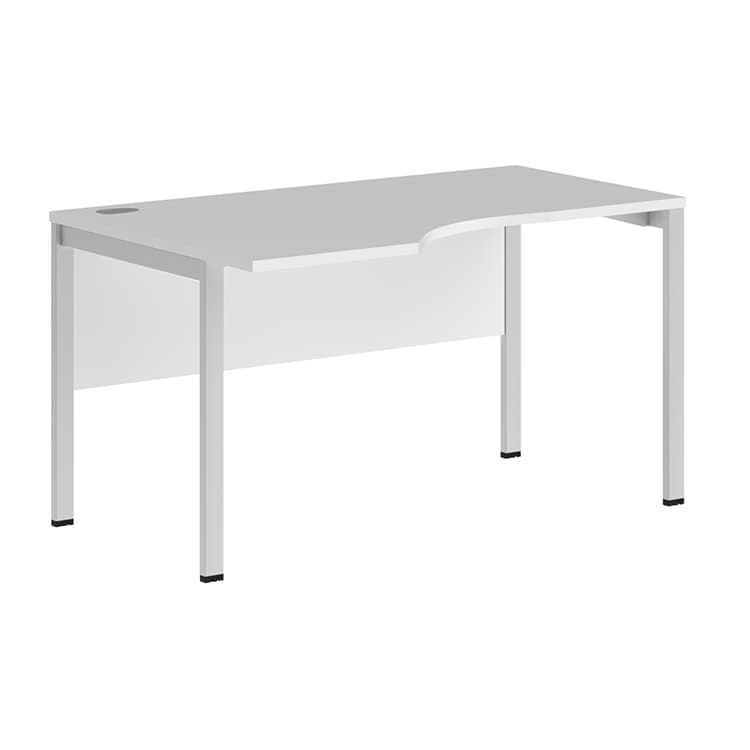 Стол письменный Skyland XMCET 149(L) белый/алюминий 1400х900х750 XTEN-M