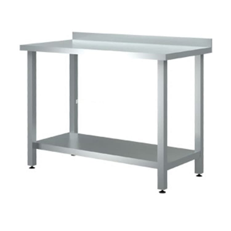 Стол разделочный пристенный с бортом Cryspi СРПН Э СП 1000х600
