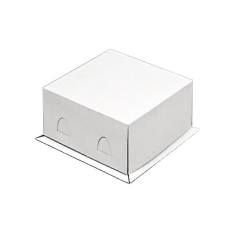 Короб для торта «Хром - Эрзац» белый XW 100 (210x210)