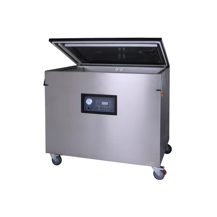 Напольная вакуум-упаковочная машина Hualian Machinery DZ-1000/2L (нерж)