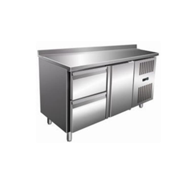 Стол с морозильным шкафом Cooleq GN2220BT бортик 2 ящика+1 дверь