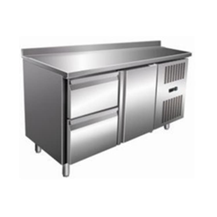 Стол с охлаждаемым шкафом Cooleq GN2220TN бортик 2 ящика+1 дверь