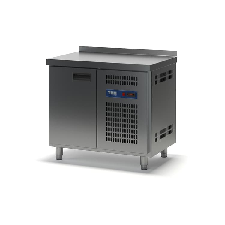 Стол холодильный ТММ СХСБ-К-2/1Д  (с бортом)(945х700х870)