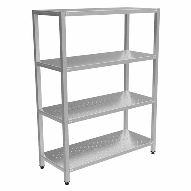 Стеллаж перфорированный сварной КОБОР СКТП-100/40