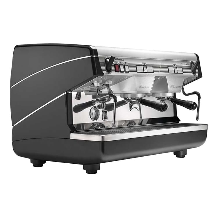 Кофемашина Nuova Simonelli Appia II 2Gr S 220V black+economizer+high groups 