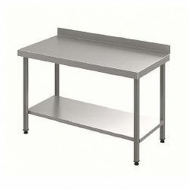 Стол разделочный Cryspi СРПН Ш (L=1400, S=700, H=850, Hб=85, СП)