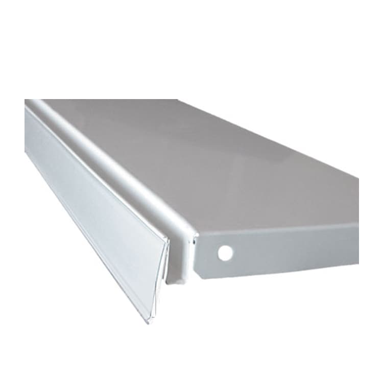 Ценникодержатель самоклеющийся РУСЬ MAGMA L=125СМ на полку 400 овал - 2 шт