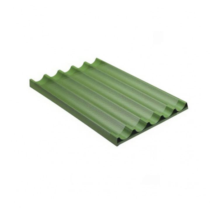 Лист для багет Bassanina FTVO4060T 5 волн 400x600 тефлон