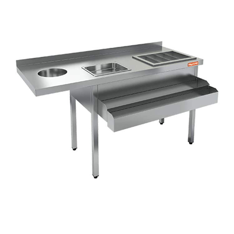 Барная станция открытая Hicold НКС-14/5БК