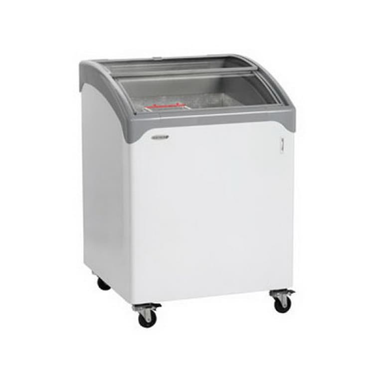 Ларь морозильный со стеклянной гнутой крышкой Tefcold NIC100SCEB-I
