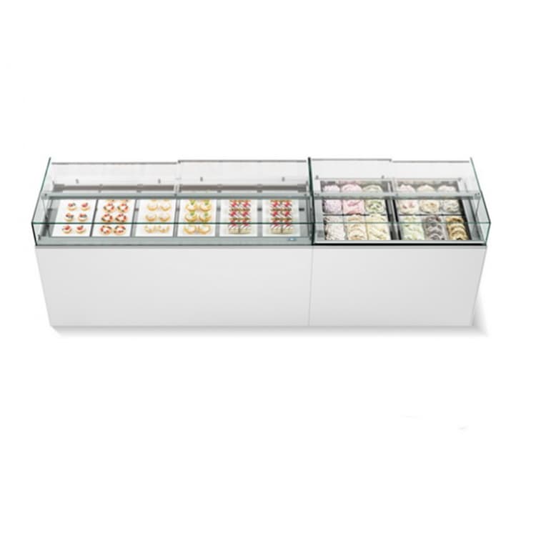 Витрина кондитерская ISA KELLY PRALINE 150 DPN80-C RV без отделки