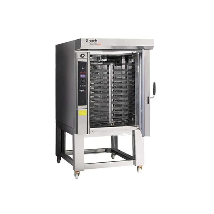 Печь миниротационная электрическая с подставкой без направляющих APACH BAKERY LINE C46E DPTA