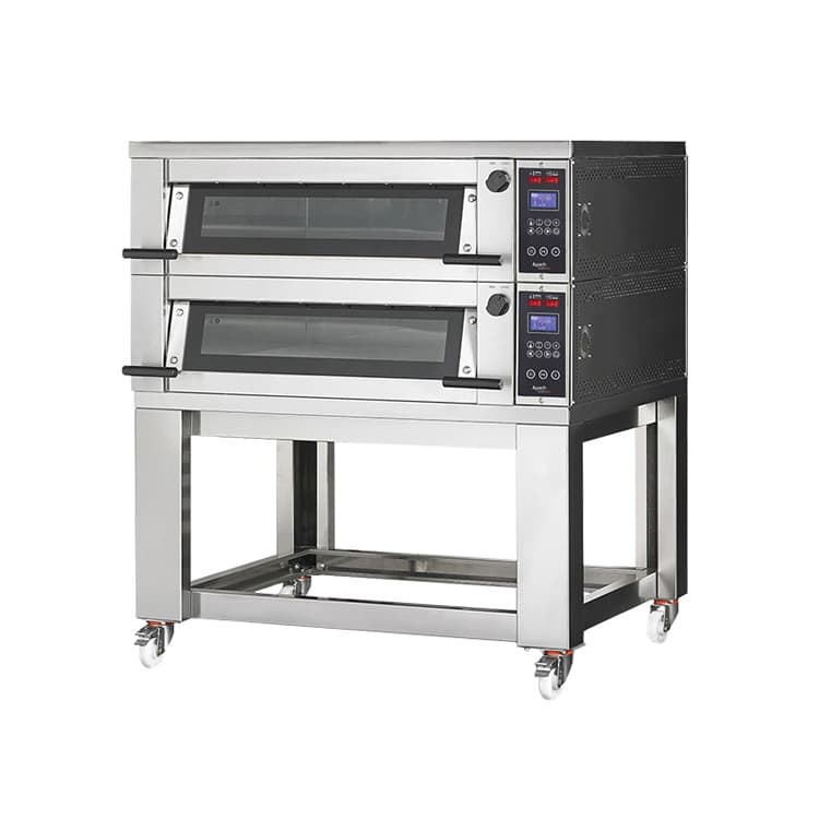 Печь подовая без козырька с подставкой без направляющих APACH BAKERY LINE E4K5L DP